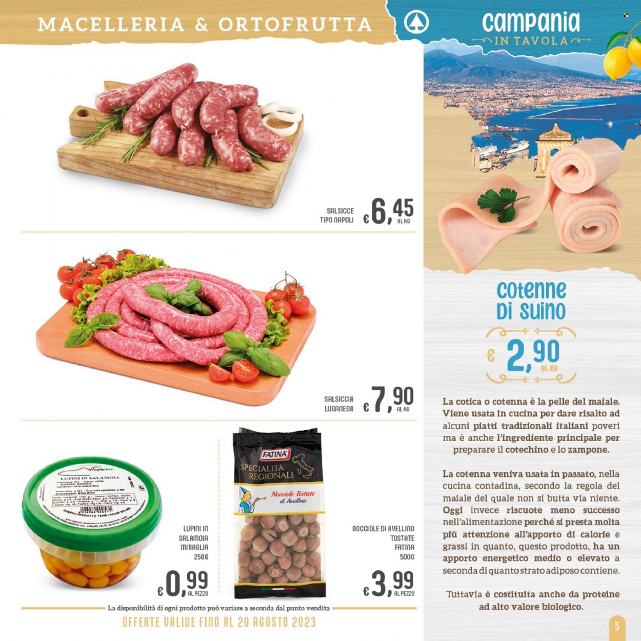 Volantino Eurospar - 21/6/2023 - 20/8/2023. Pagina 5