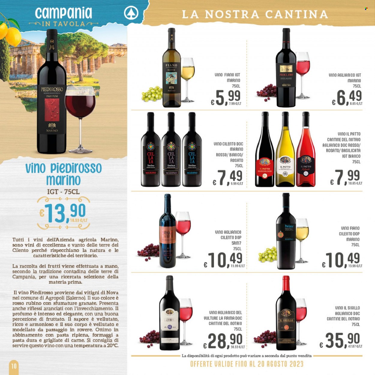 Volantino Eurospar - 21/6/2023 - 20/8/2023. Pagina 10
