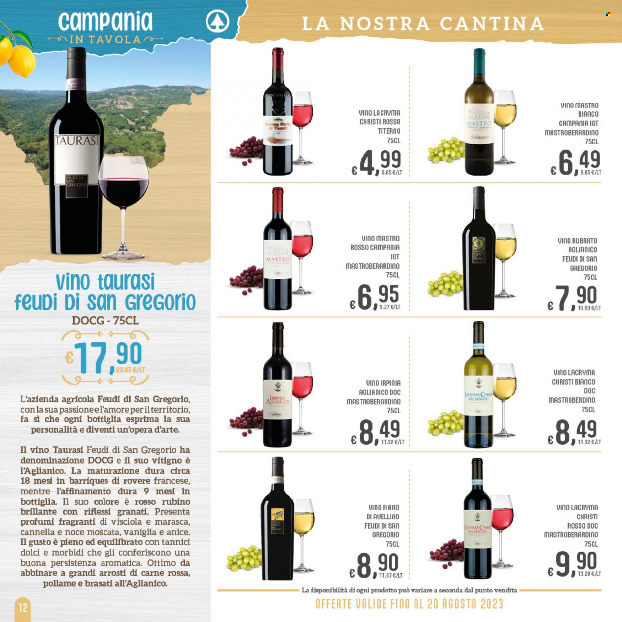 Volantino Eurospar - 21/6/2023 - 20/8/2023. Pagina 12