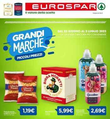 Volantino Eurospar - 23/6/2023 - 2/7/2023.
