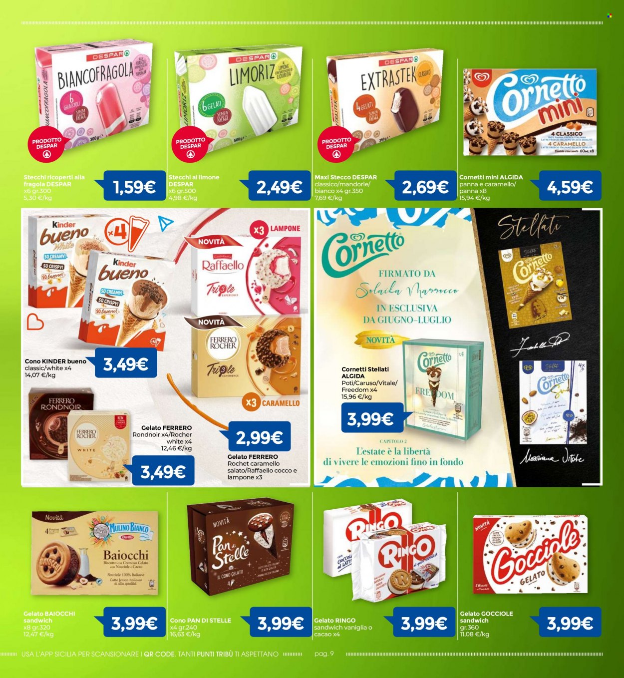 Volantino Eurospar - 23/6/2023 - 2/7/2023. Pagina 9