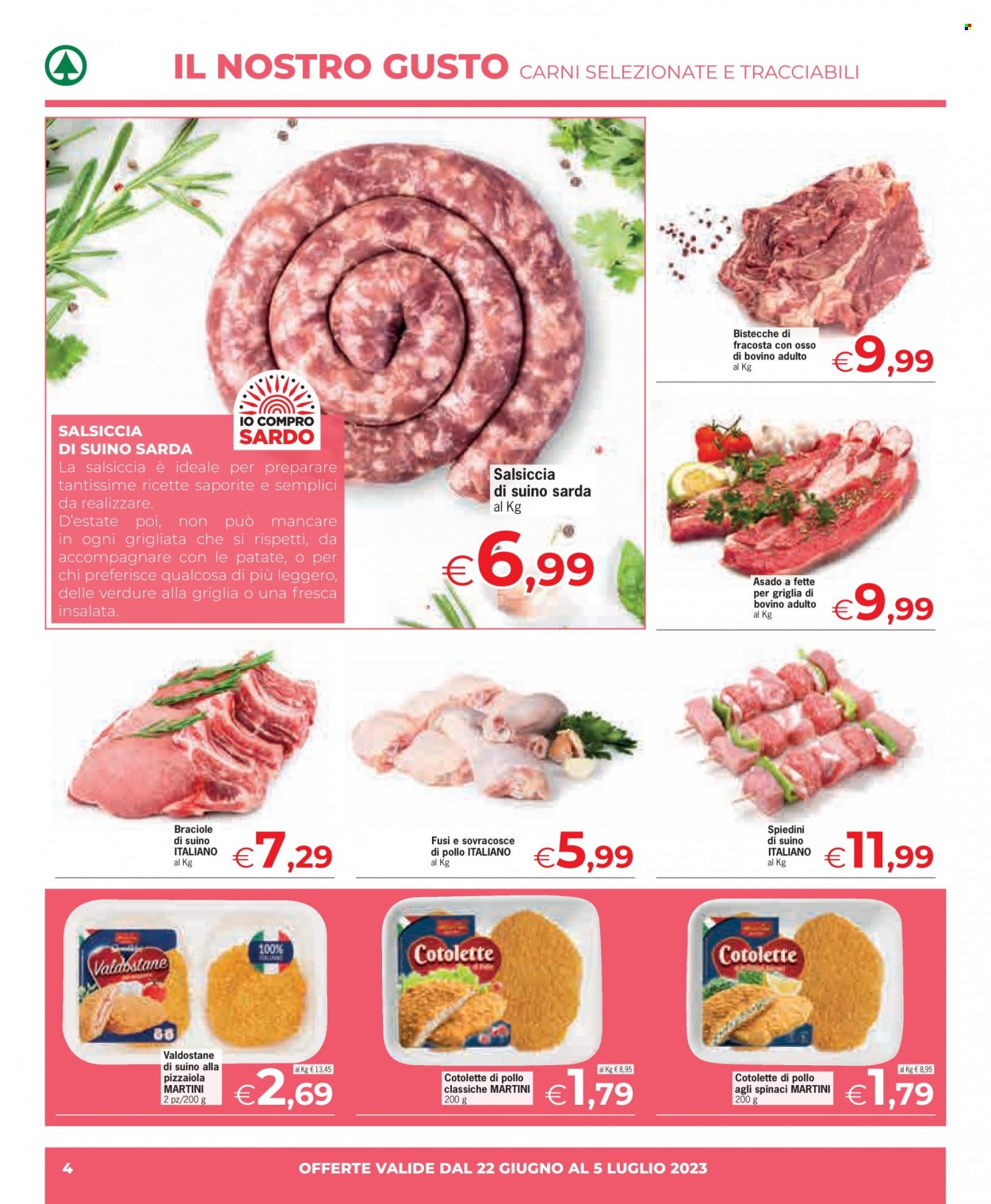 Volantino Eurospar - 22/6/2023 - 5/7/2023. Pagina 4