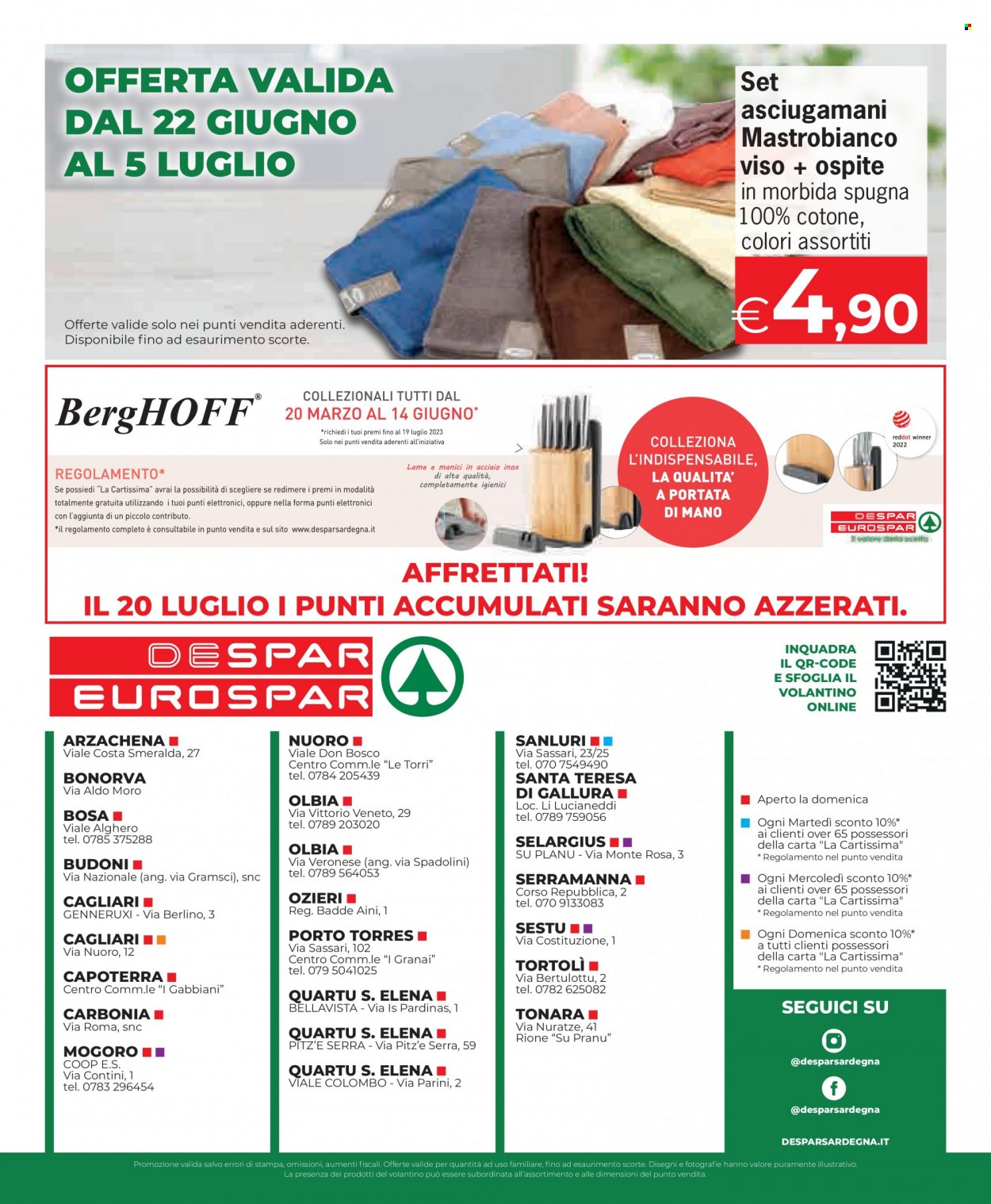 Volantino Eurospar - 22/6/2023 - 5/7/2023. Pagina 20