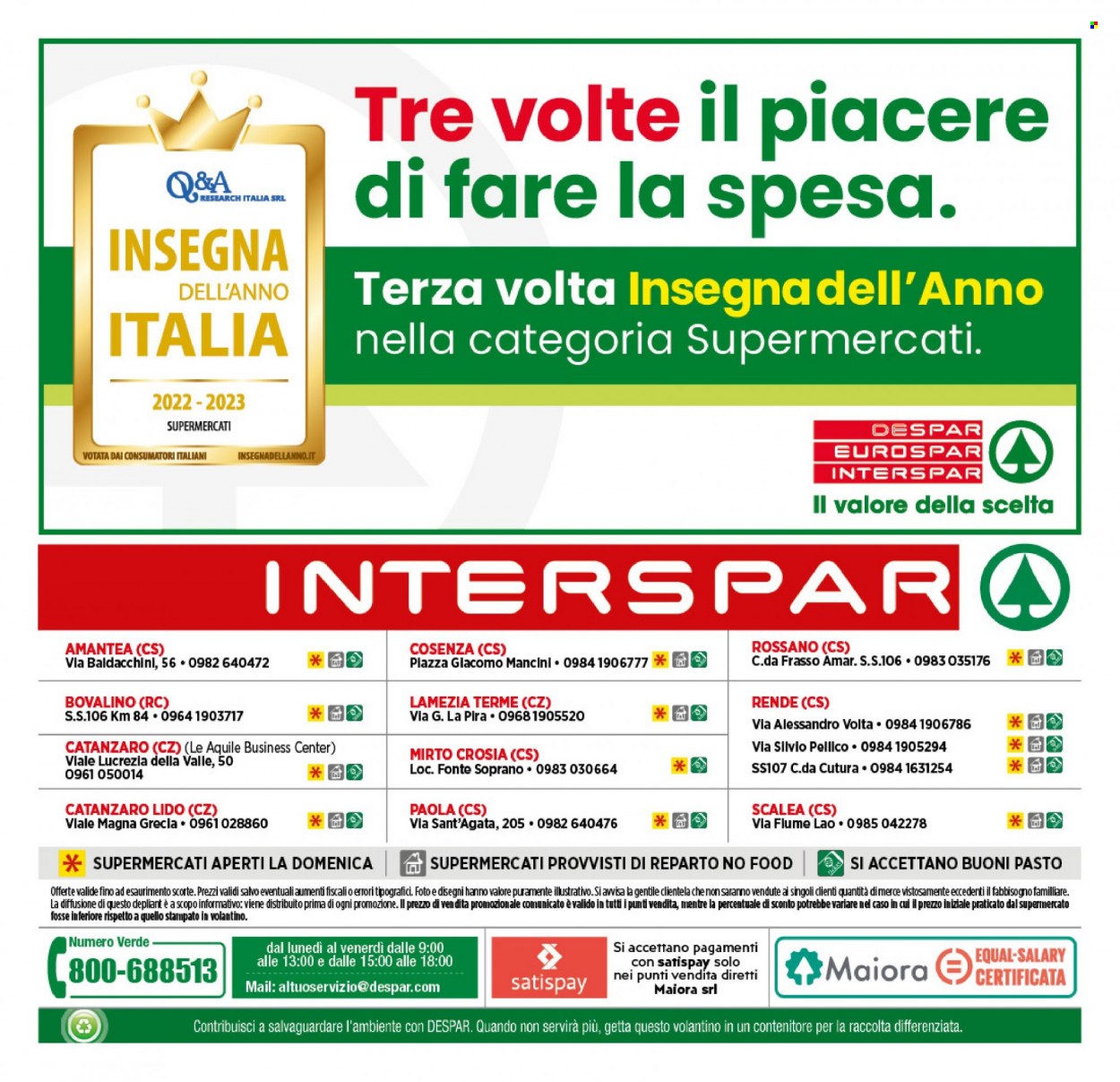 Volantino Interspar - 22/6/2023 - 2/7/2023. Pagina 32