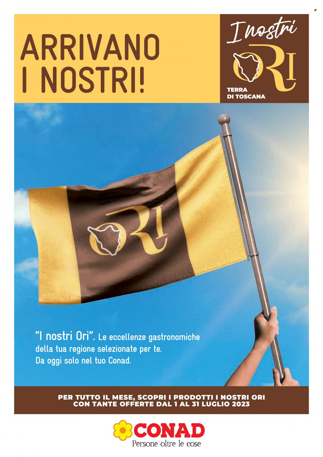 Leták Conad - 1.7.2023 - 31.7.2023. Strana 1