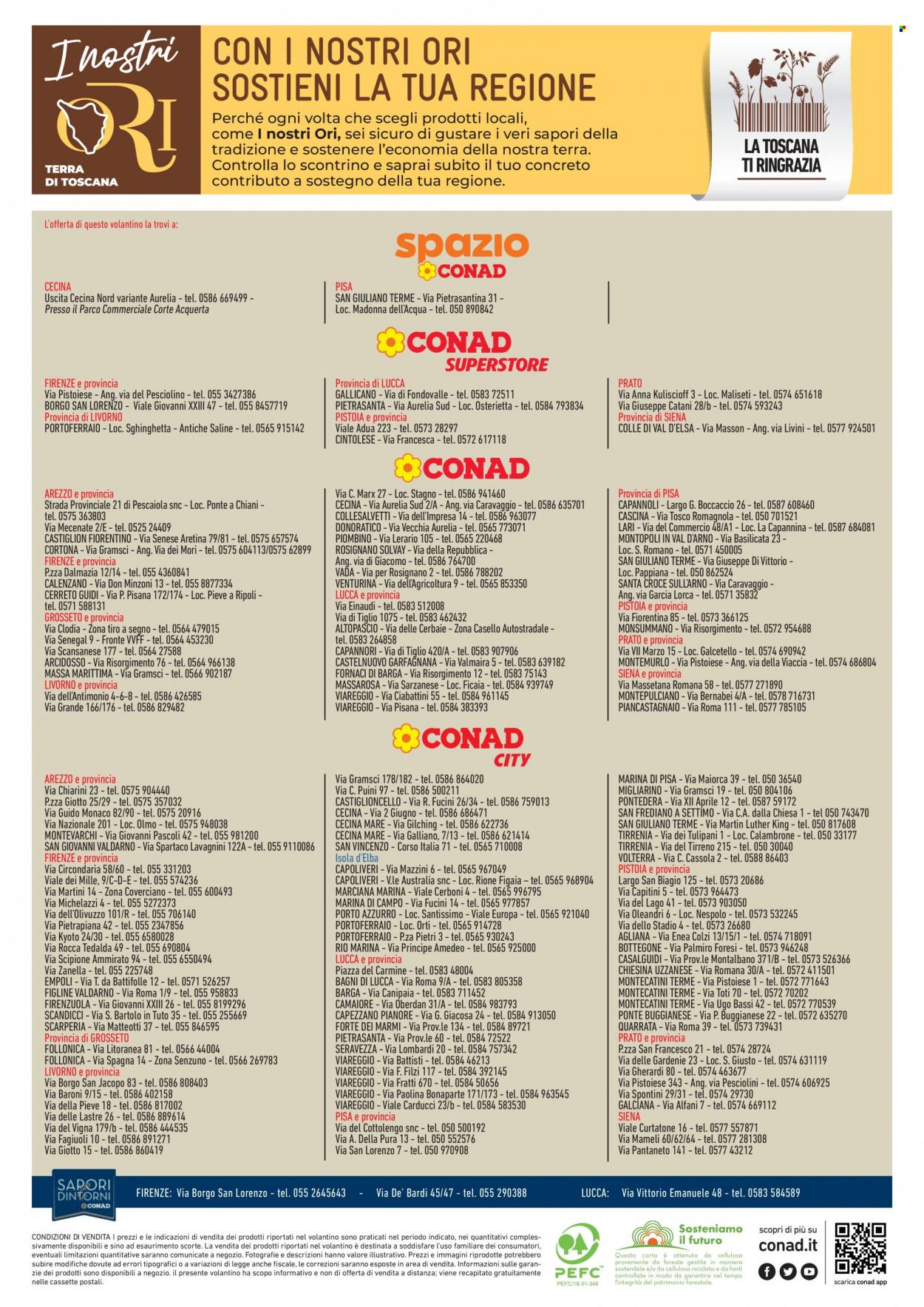 Leták Conad - 1.7.2023 - 31.7.2023. Strana 16