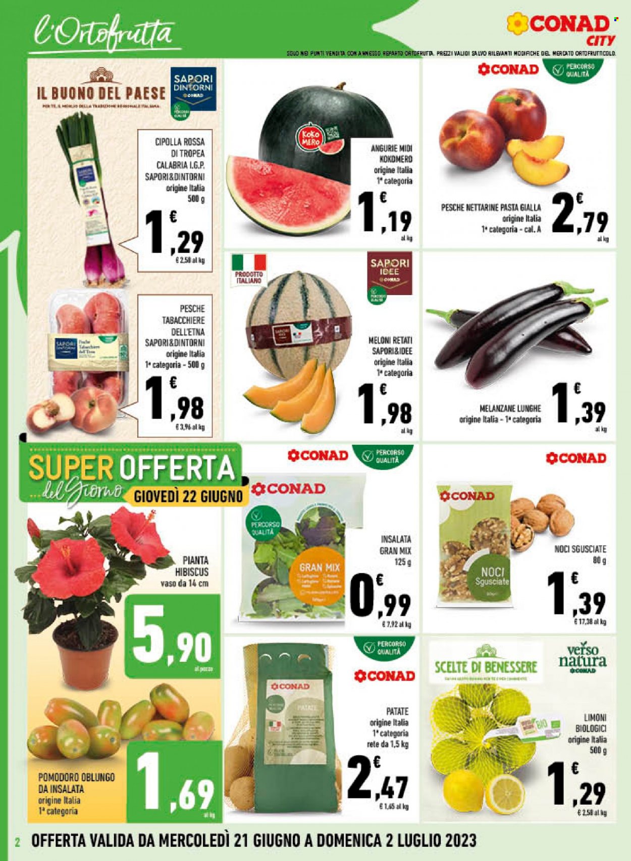 Leták Conad - 21.6.2023 - 2.7.2023. Strana 2
