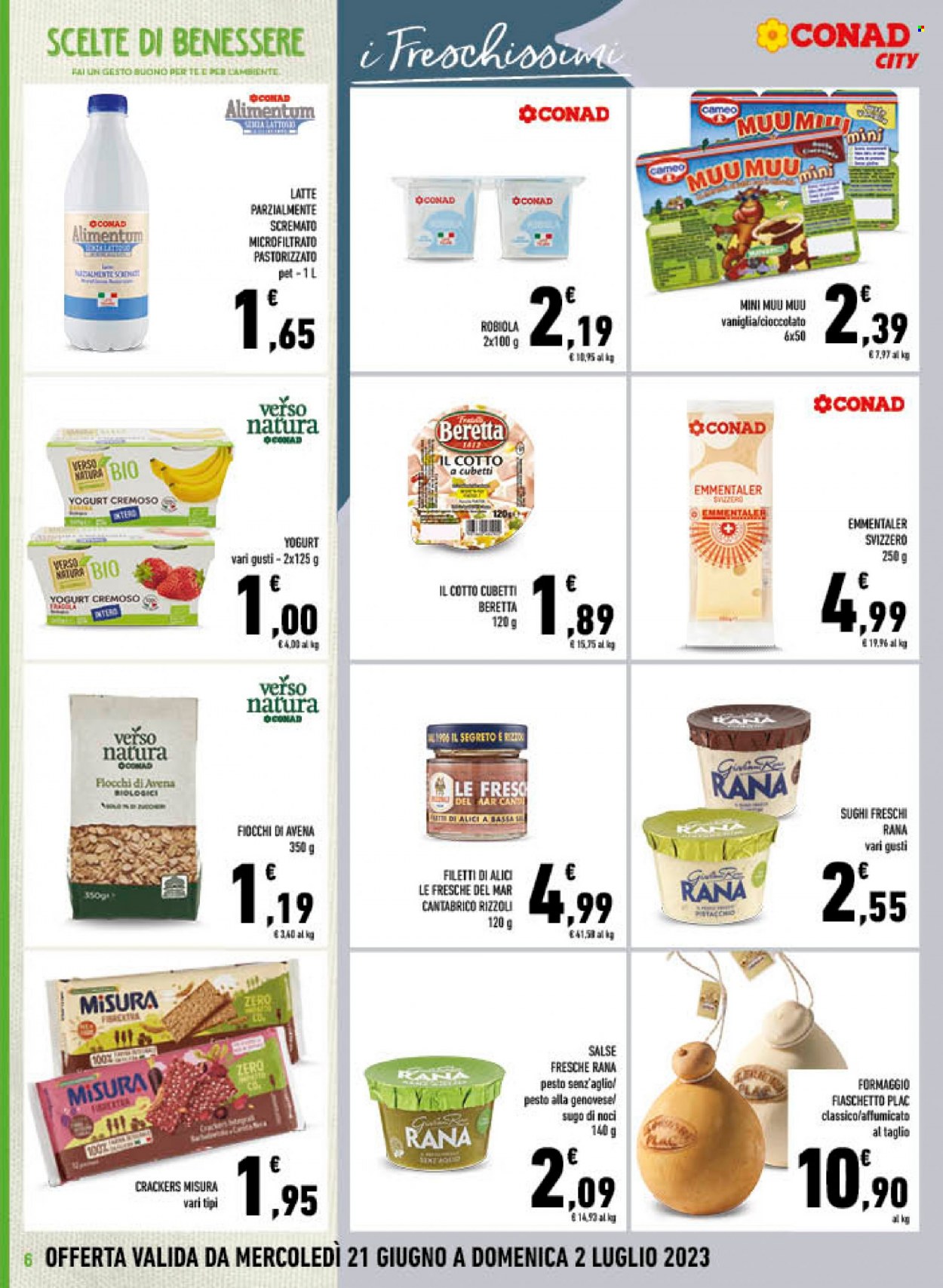 Volantino Conad - 21/6/2023 - 2/7/2023. Pagina 6