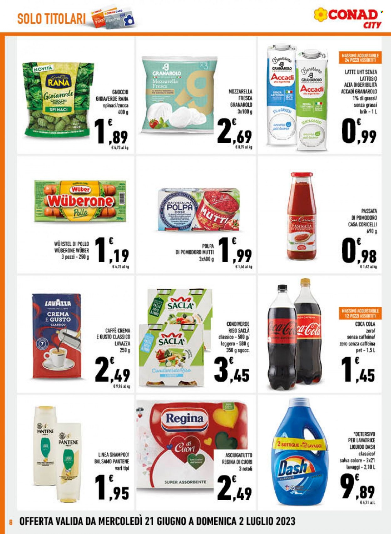 Volantino Conad - 21/6/2023 - 2/7/2023. Pagina 8