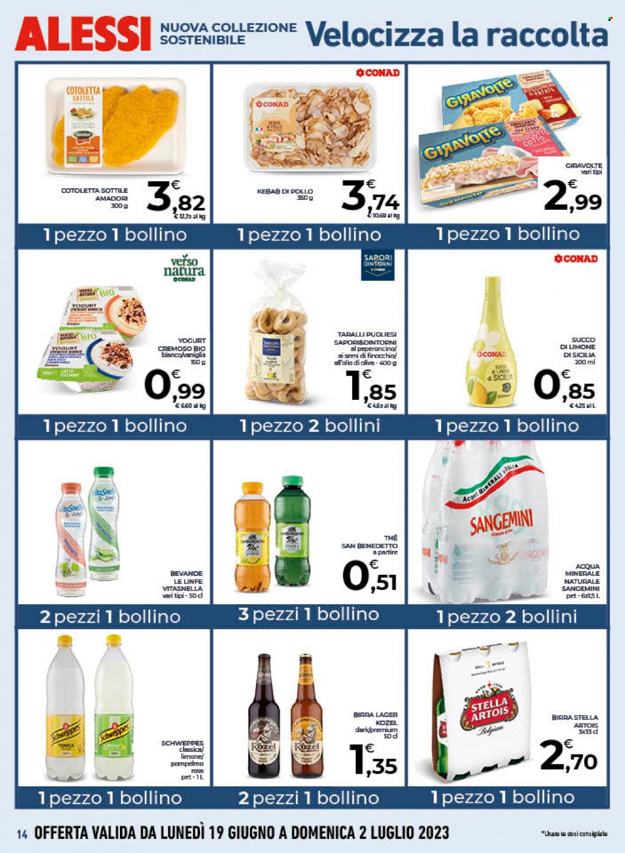Volantino Conad - 21/6/2023 - 2/7/2023. Pagina 14