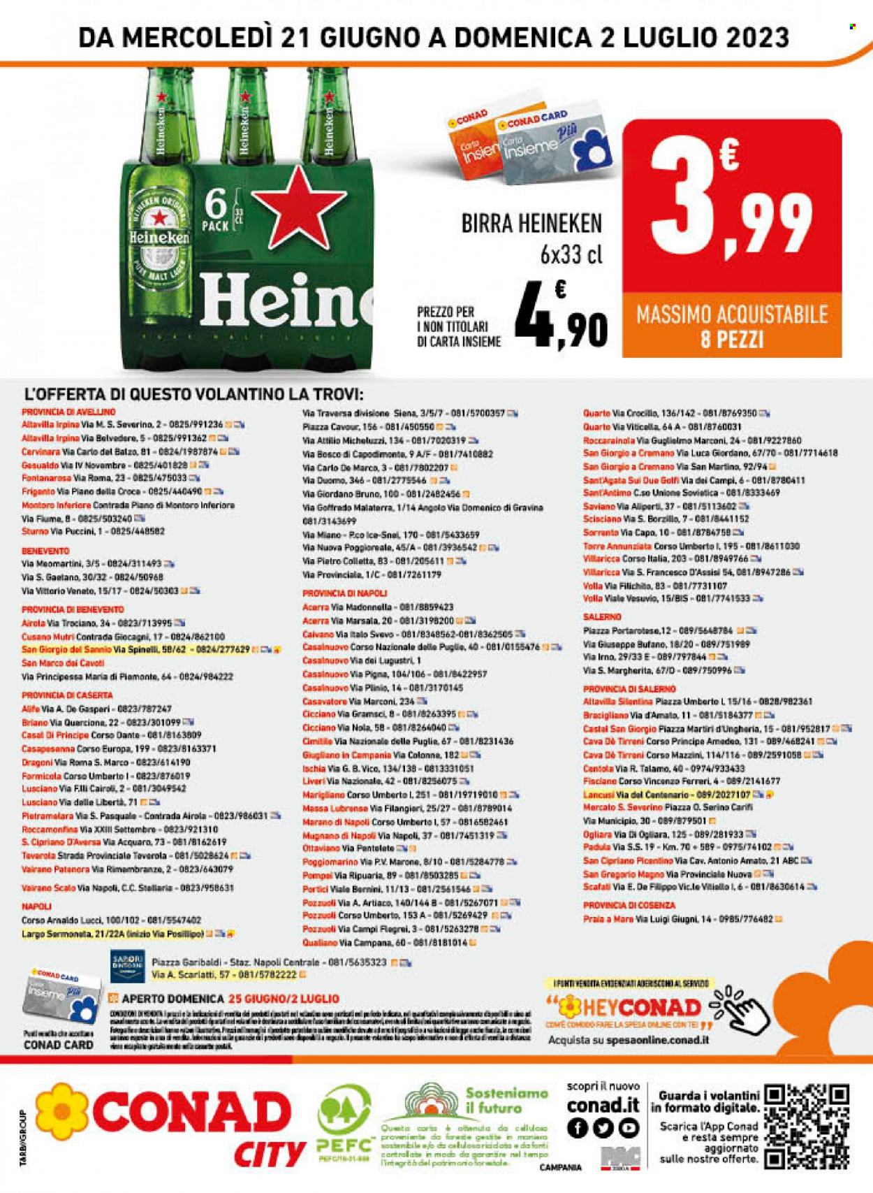Volantino Conad - 21/6/2023 - 2/7/2023. Pagina 16