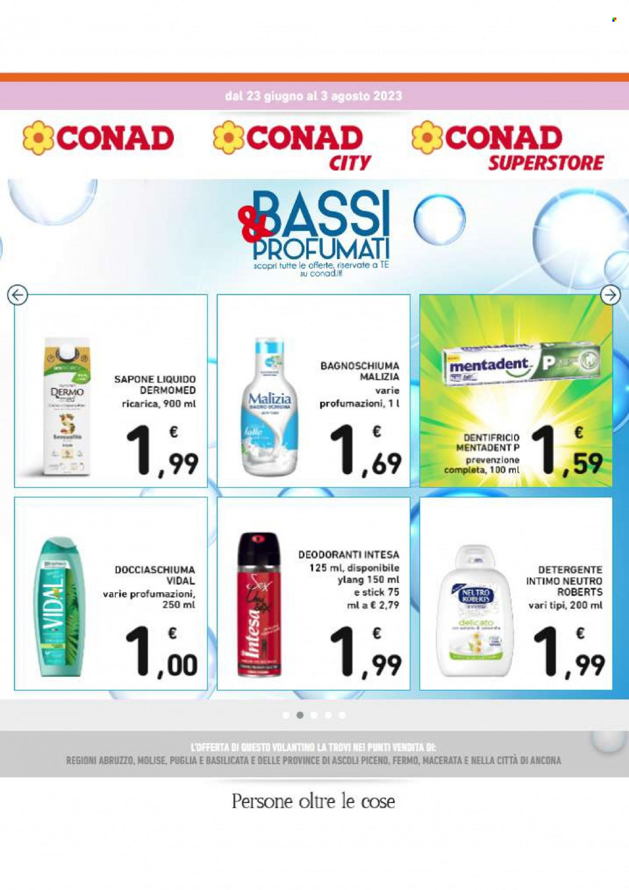 Leták Conad - 23.6.2023 - 3.8.2023. Strana 2