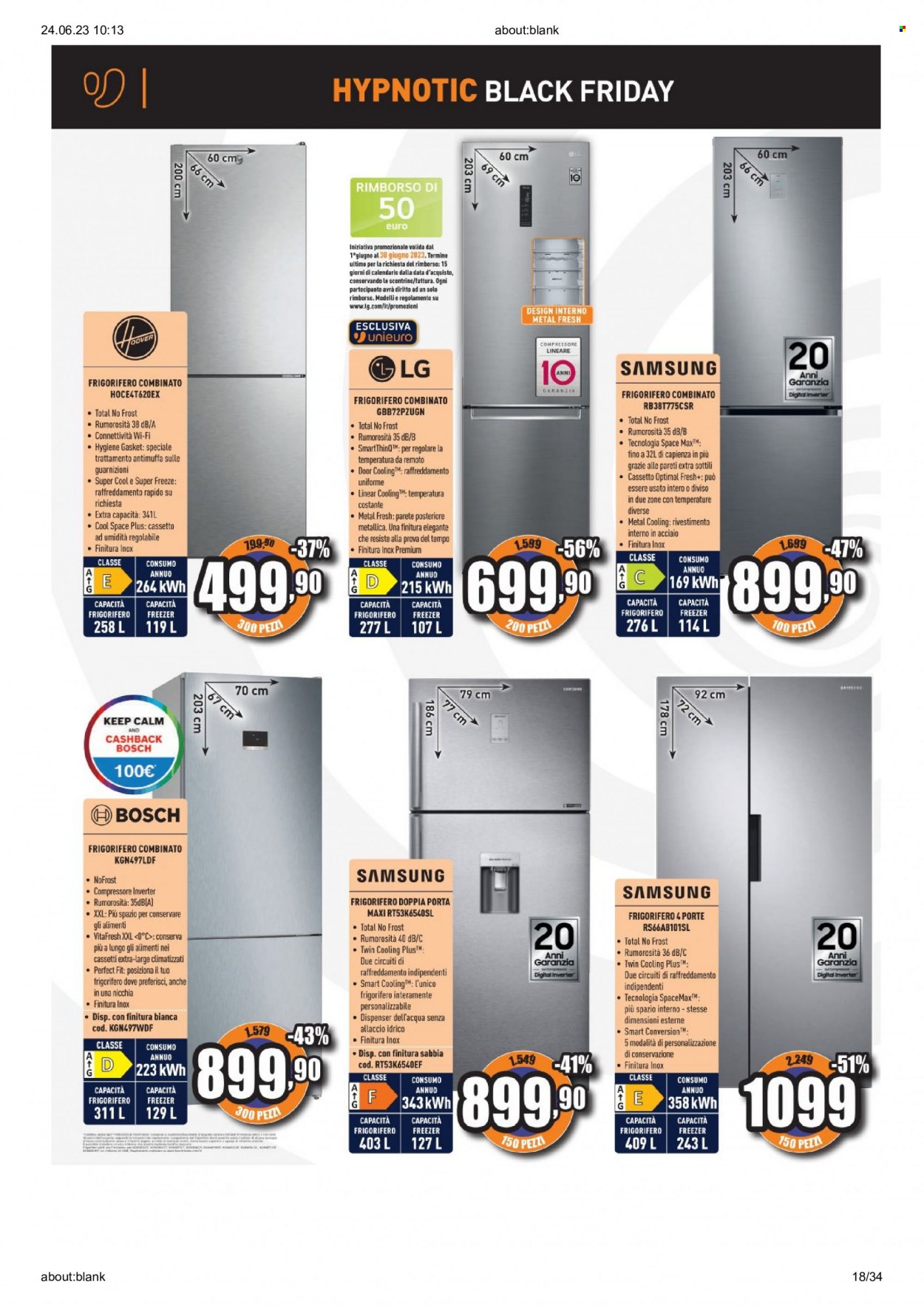 Volantino Unieuro - 23/6/2023 - 2/7/2023. Pagina 18