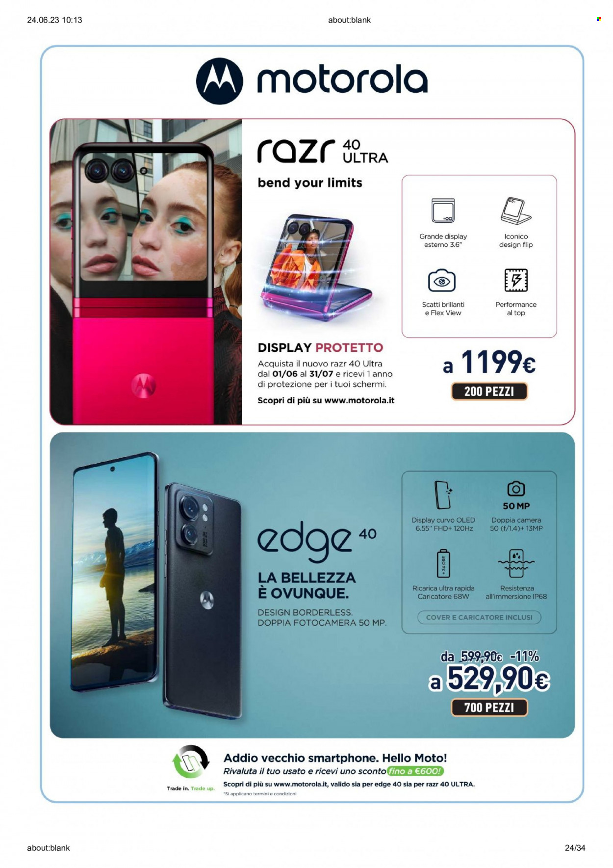 Volantino Unieuro - 23/6/2023 - 2/7/2023. Pagina 24