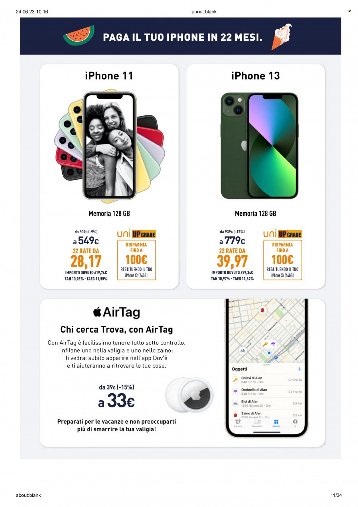 Volantino Unieuro - 23/6/2023 - 29/6/2023. Pagina 11