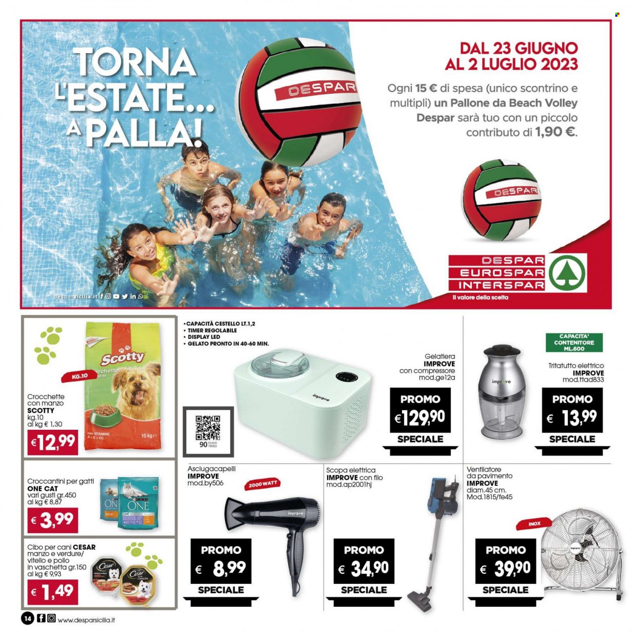 Volantino Despar - 23/6/2023 - 2/7/2023. Pagina 14