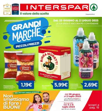 Volantino Interspar - 23/6/2023 - 2/7/2023.