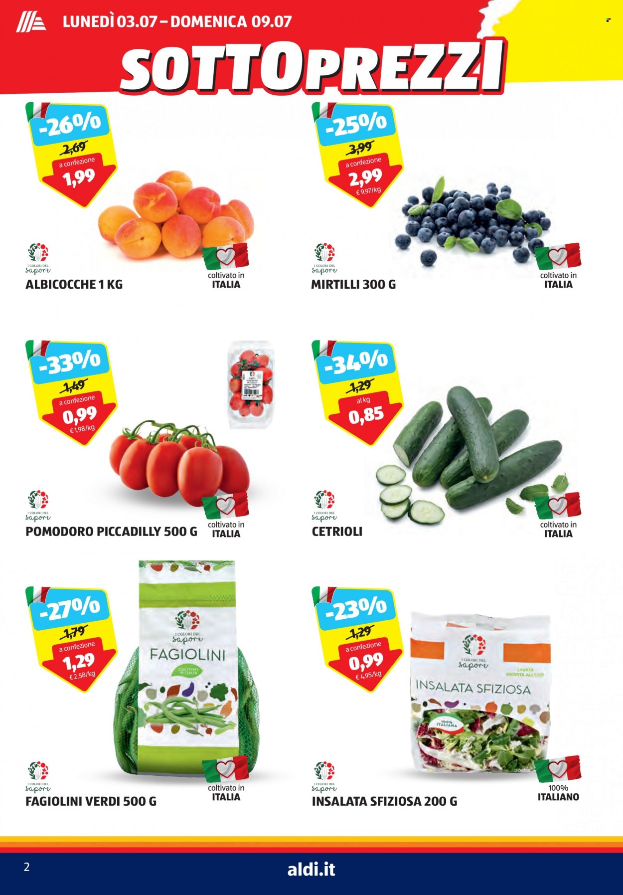 Volantino Aldi - 3/7/2023 - 9/7/2023. Pagina 2