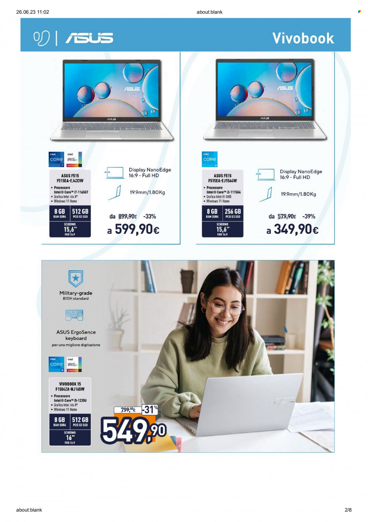 Volantino Unieuro - 26/6/2023 - 2/7/2023. Pagina 2