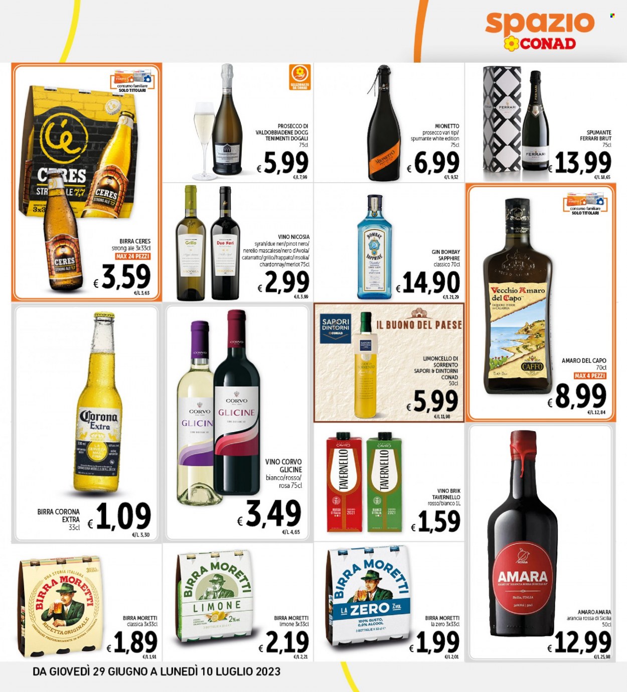 Volantino Spazio Conad - 29/6/2023 - 10/7/2023. Pagina 27