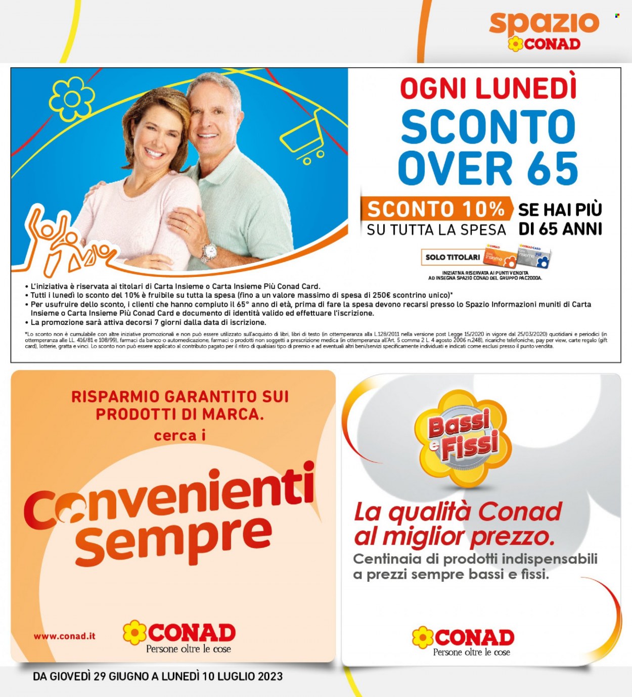 Volantino Spazio Conad - 29/6/2023 - 10/7/2023. Pagina 37