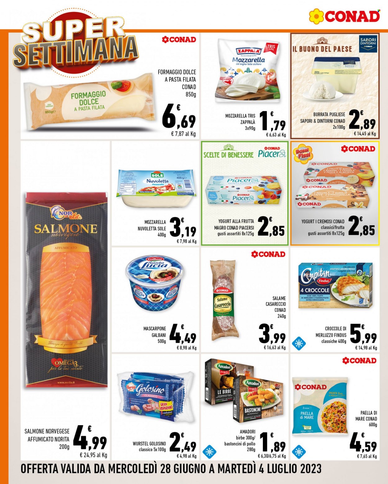 Volantino Conad - 28/6/2023 - 4/7/2023. Pagina 4