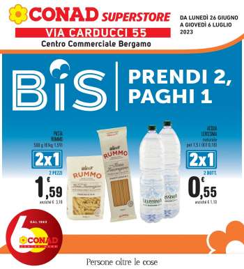 Leták Conad Superstore - 26.6.2023 - 6.7.2023.