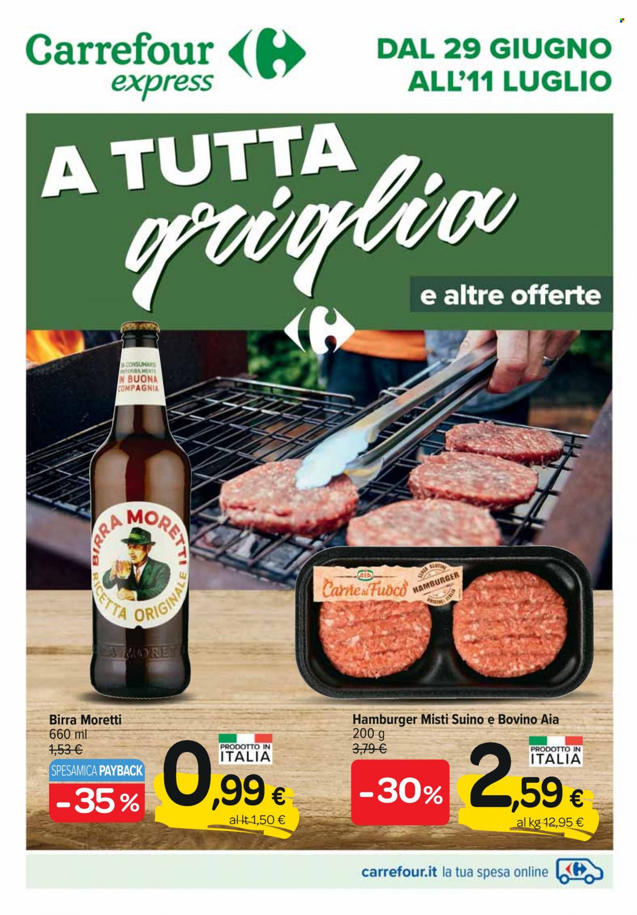 Leták Carrefour - 29.6.2023 - 11.7.2023. Strana 1