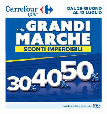 Volantino Carrefour - 29/6/2023 - 12/7/2023.