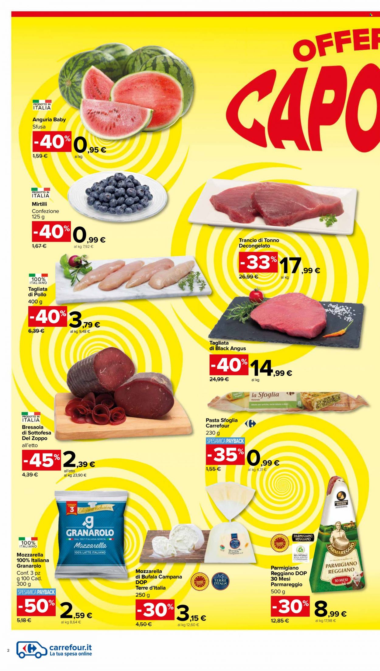 Leták Carrefour - 29.6.2023 - 12.7.2023. Strana 2