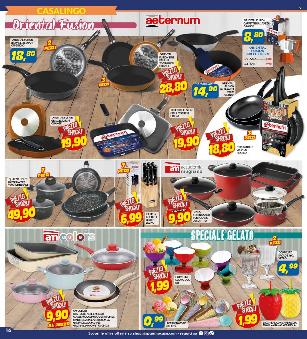 Volantino Risparmio Casa Megastore - 29/6/2023 - 16/7/2023. Pagina 16