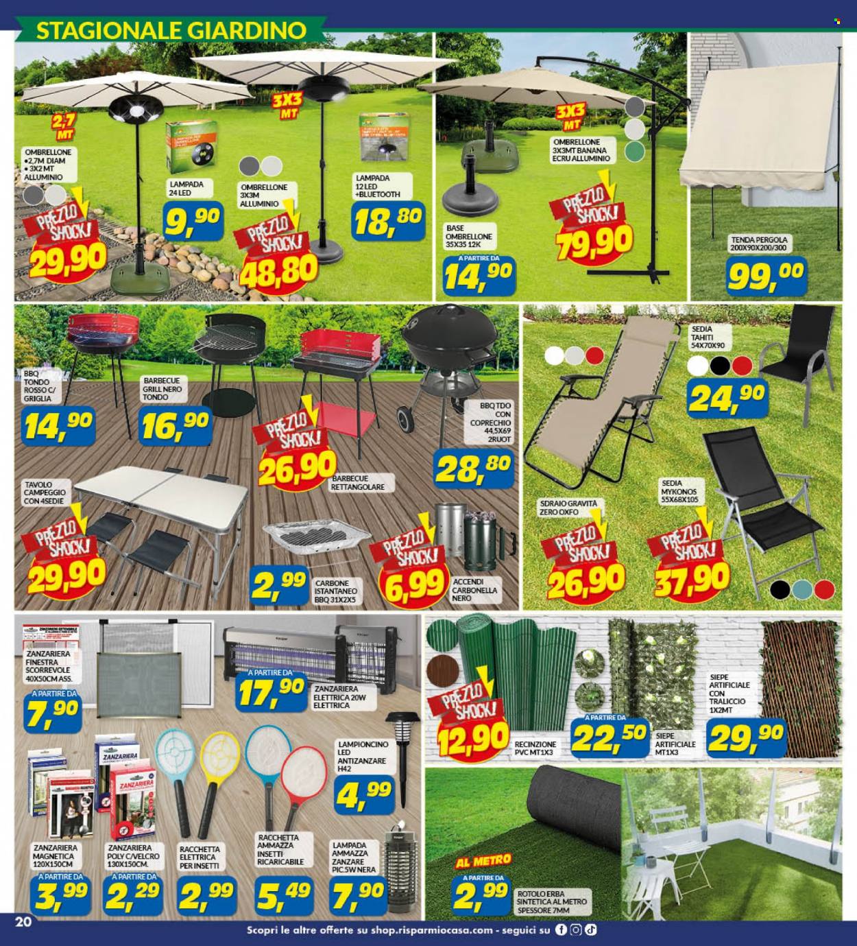 Leták Risparmio Casa Megastore - 29.6.2023 - 16.7.2023. Strana 20