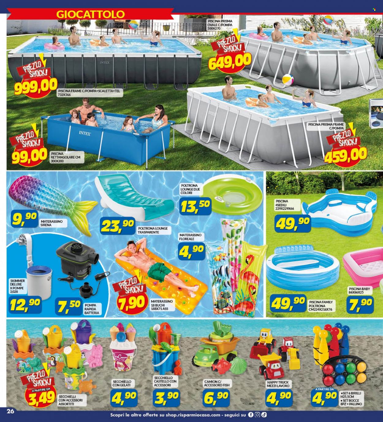 Leták Risparmio Casa Megastore - 29.6.2023 - 16.7.2023. Strana 26