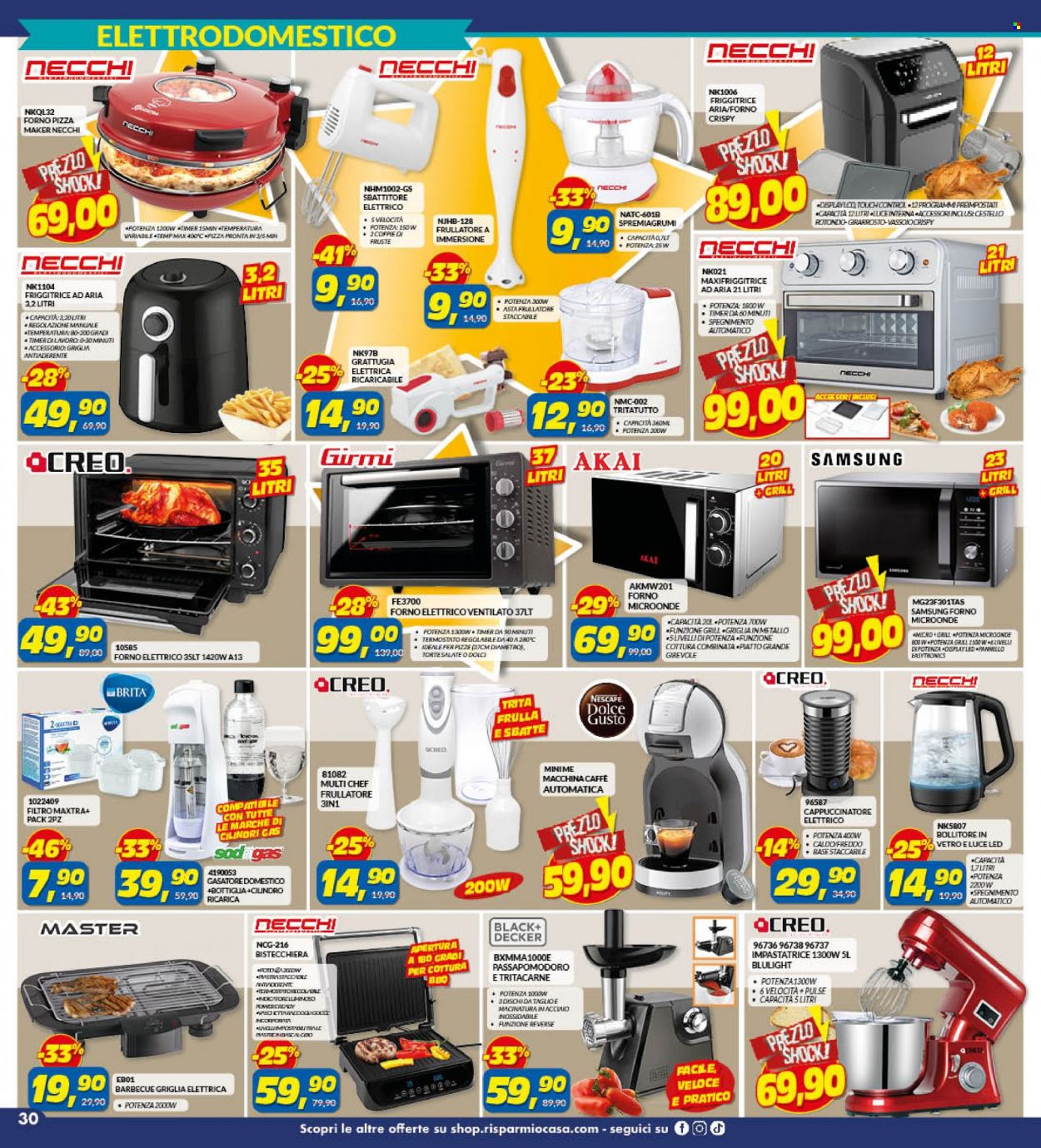 Volantino Risparmio Casa Megastore - 29/6/2023 - 16/7/2023. Pagina 30