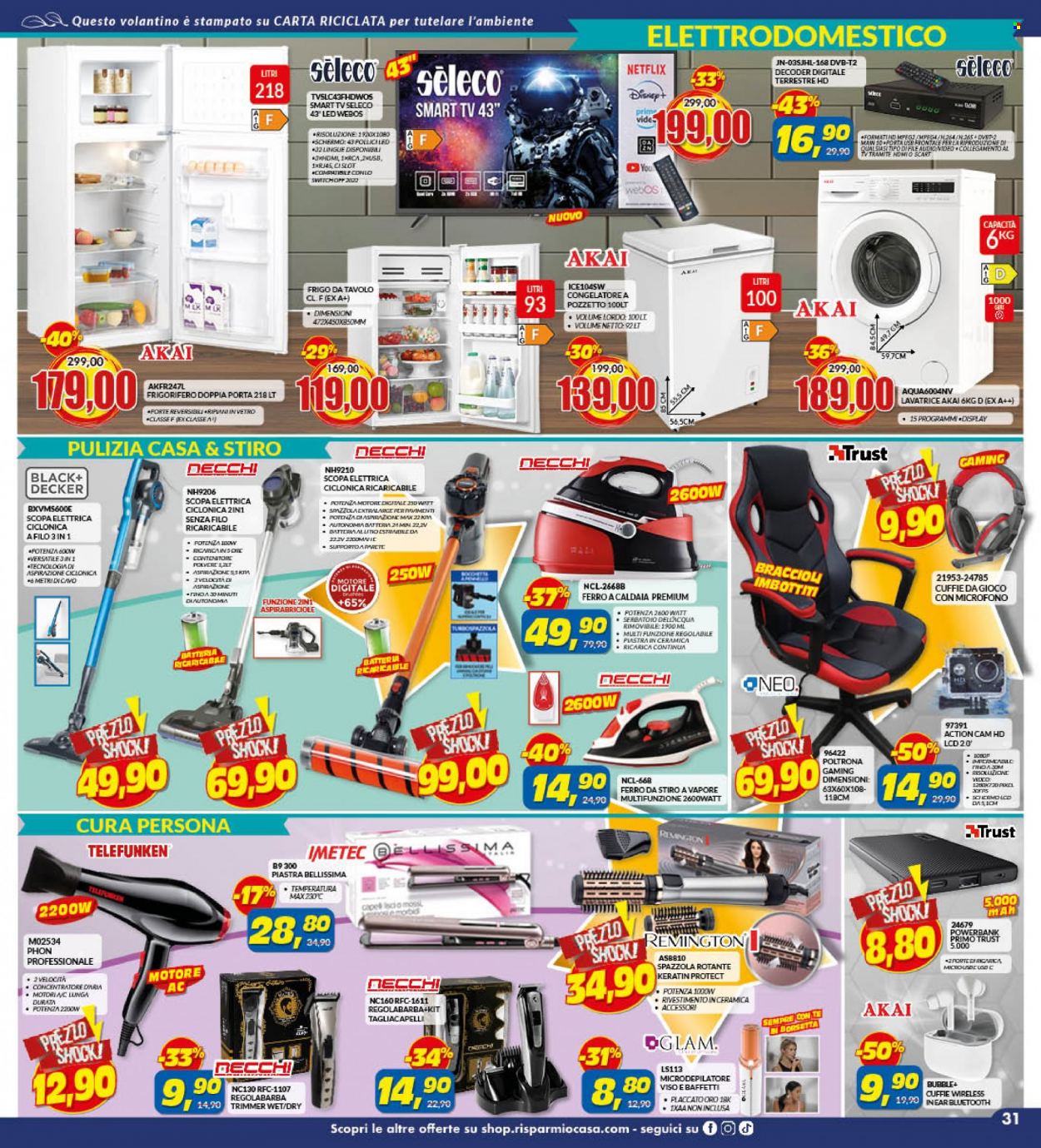 Volantino Risparmio Casa Megastore - 29/6/2023 - 16/7/2023. Pagina 31
