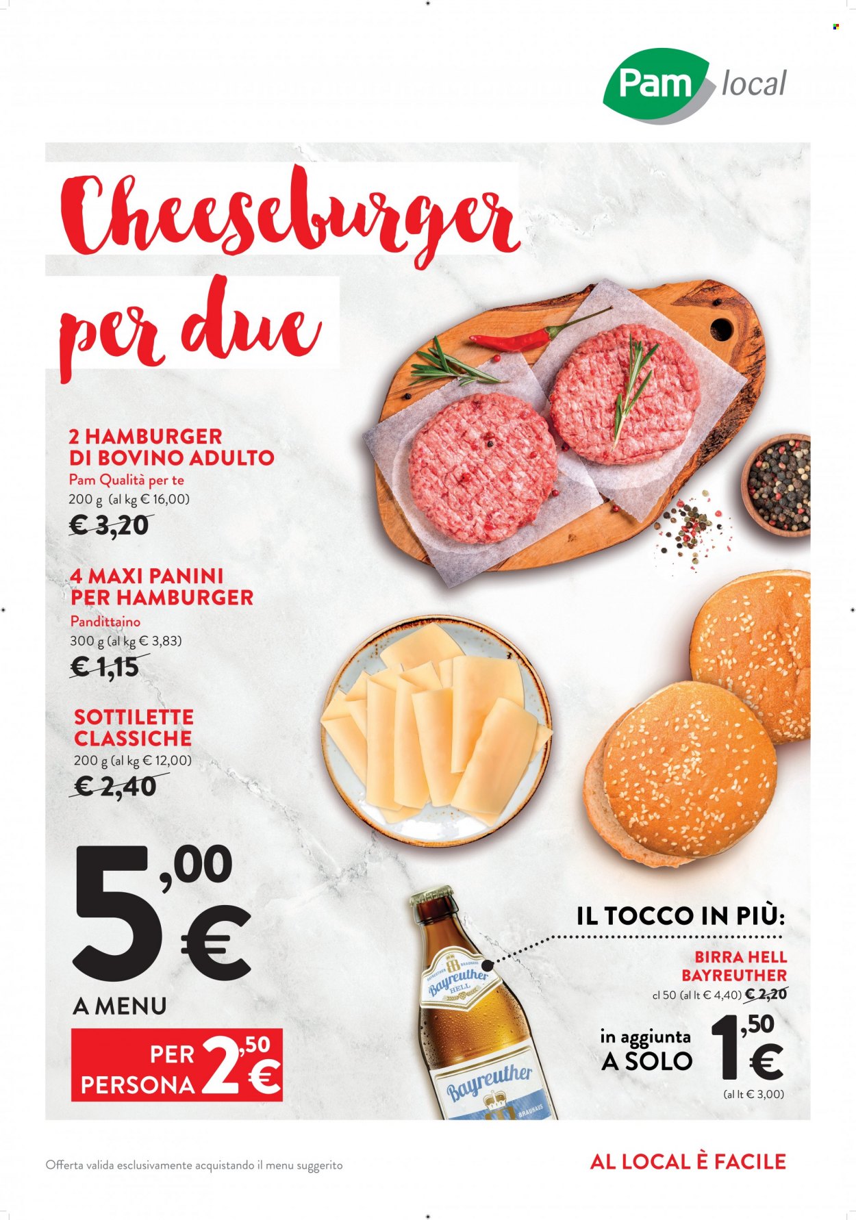 Volantino Pam local. Pagina 1