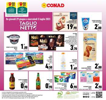 Volantino Conad - 29/6/2023 - 5/7/2023.
