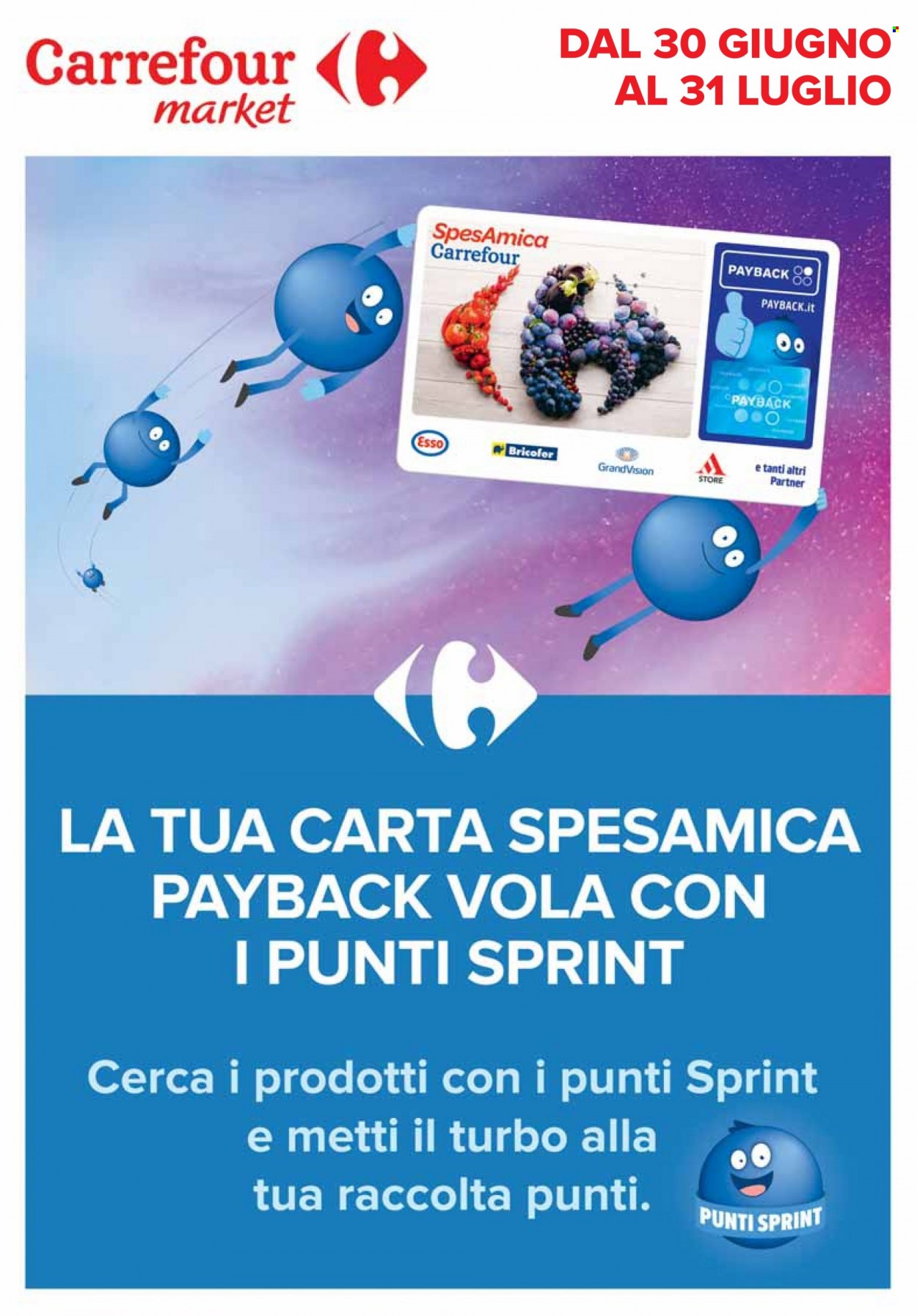 Leták Carrefour - 30.6.2023 - 31.7.2023. Strana 1
