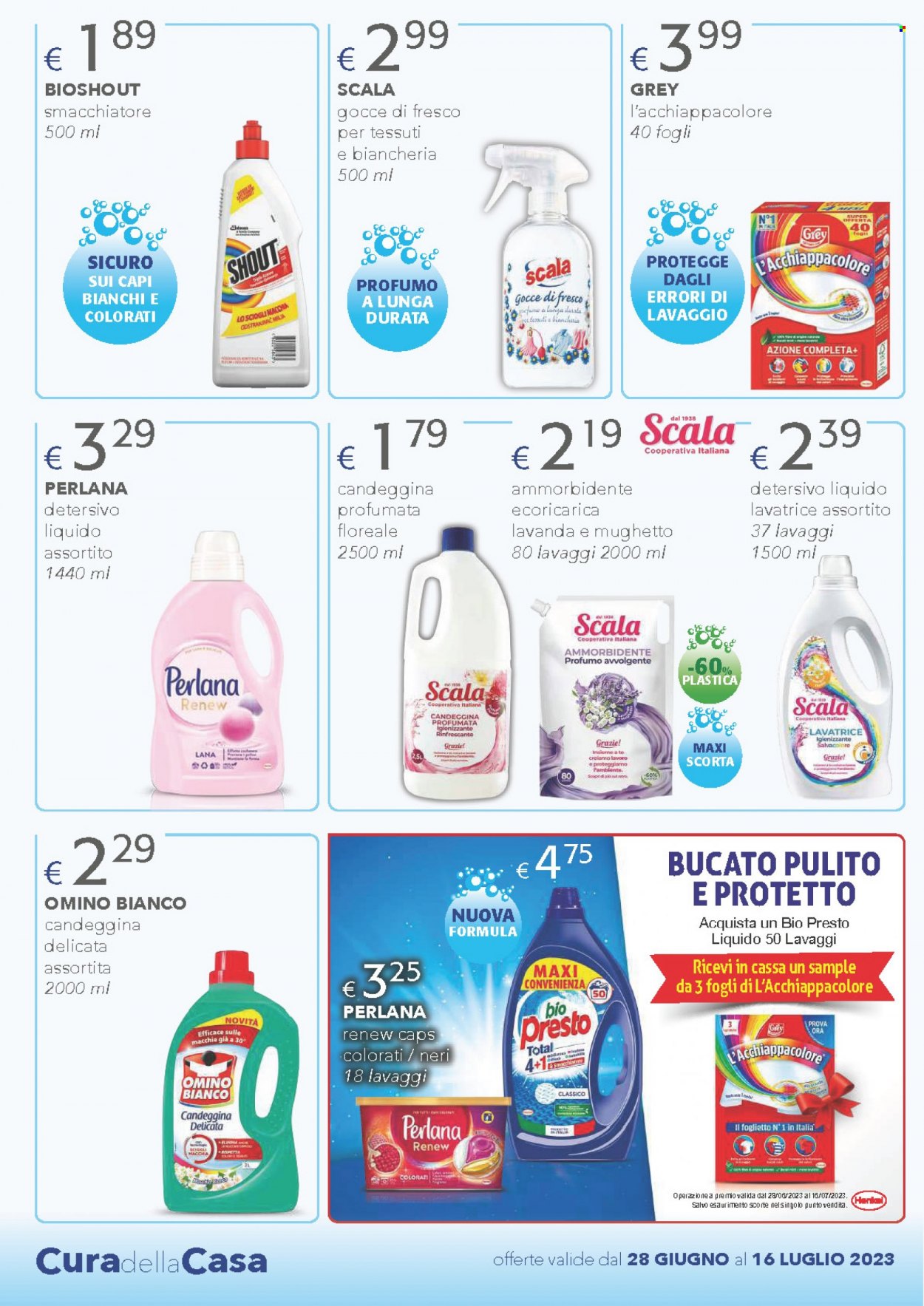Volantino Acqua & Sapone - 28/6/2023 - 16/7/2023. Pagina 8