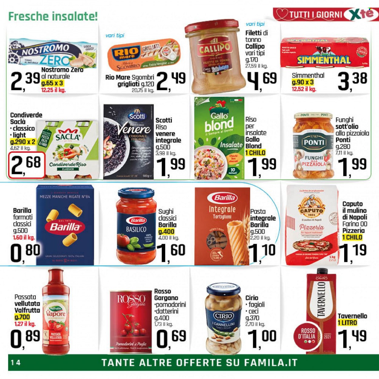 Volantino Famila - 29/6/2023 - 7/7/2023. Pagina 14