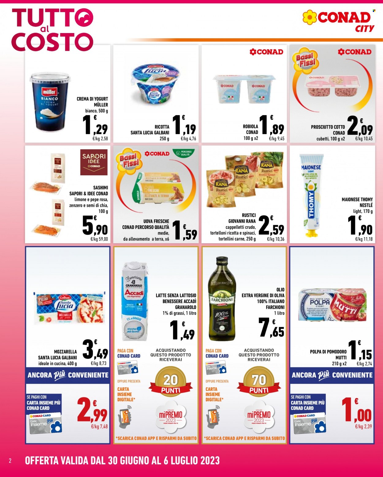 Leták Conad City - 30.6.2023 - 6.7.2023. Strana 2
