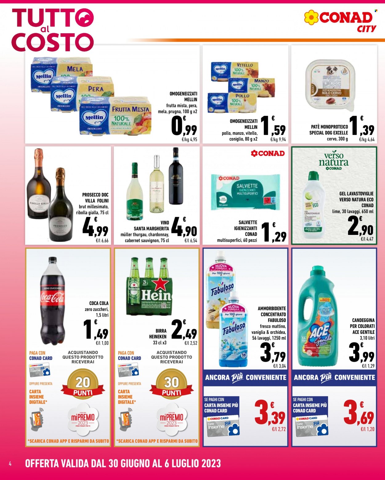 Volantino Conad City - 30/6/2023 - 6/7/2023. Pagina 4