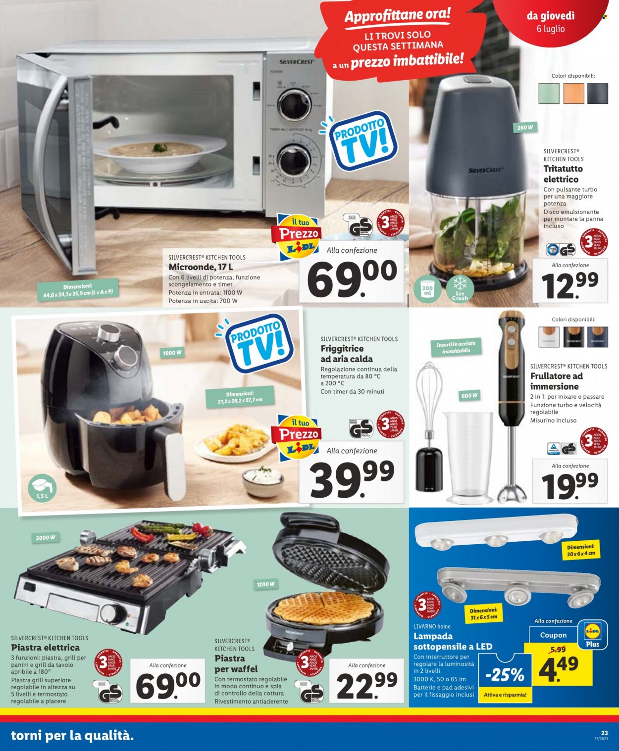 Volantino Lidl - 3/7/2023 - 9/7/2023. Pagina 23