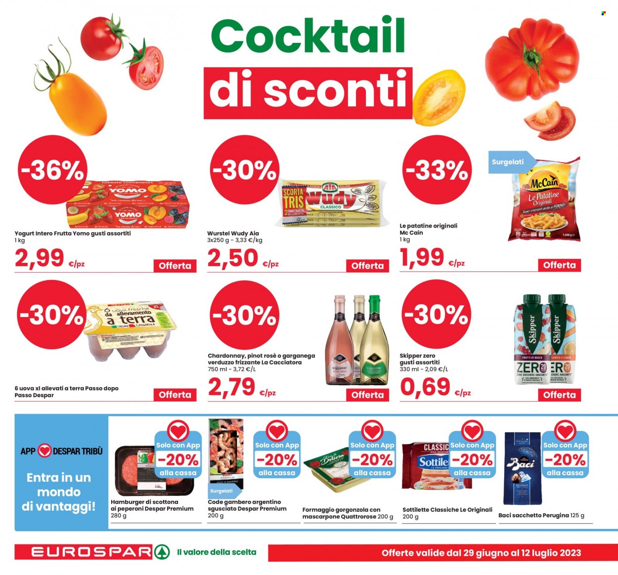 Volantino Eurospar - 29/6/2023 - 12/7/2023. Pagina 2