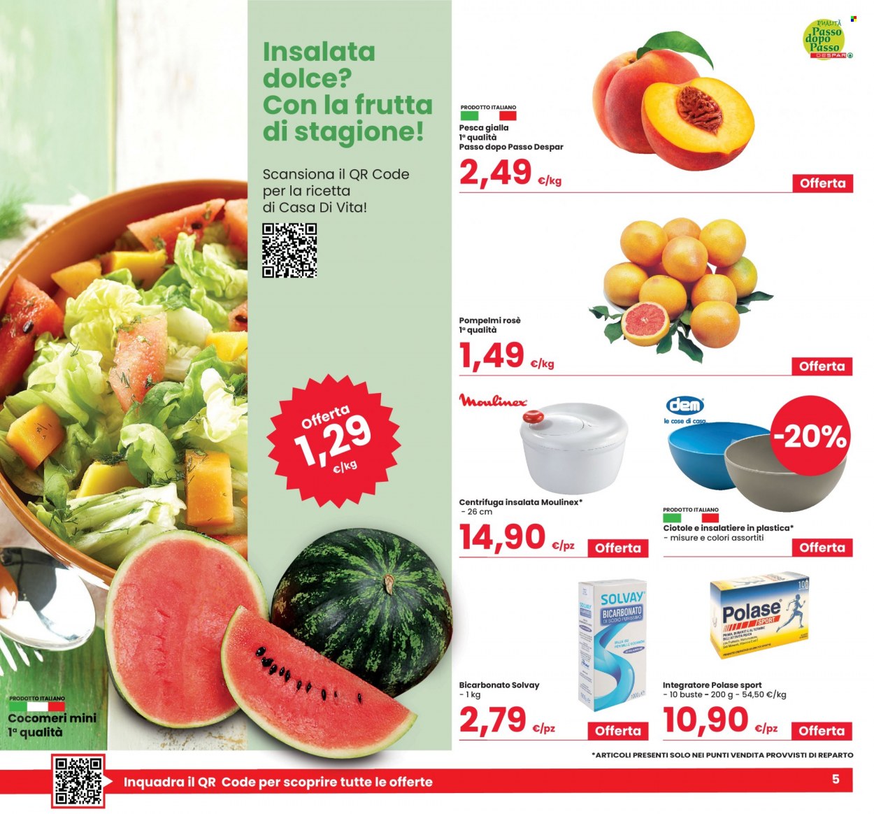 Volantino Eurospar - 29/6/2023 - 12/7/2023. Pagina 5