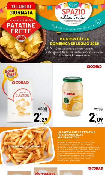 Volantino Spazio Conad - 13/7/2023 - 23/7/2023.