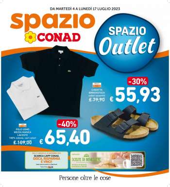 Volantino Spazio Conad - 4/7/2023 - 17/7/2023.