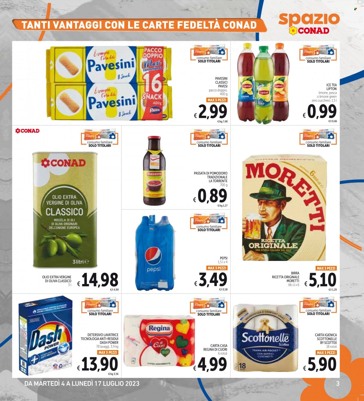 Volantino Spazio Conad - 4/7/2023 - 17/7/2023. Pagina 3