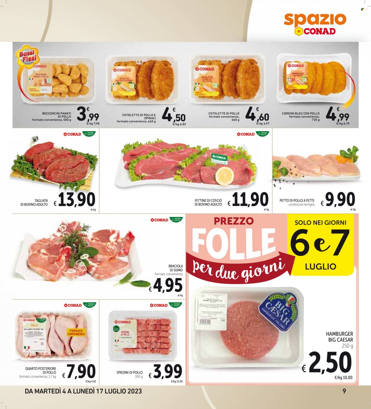 Volantino Spazio Conad - 4/7/2023 - 17/7/2023. Pagina 9