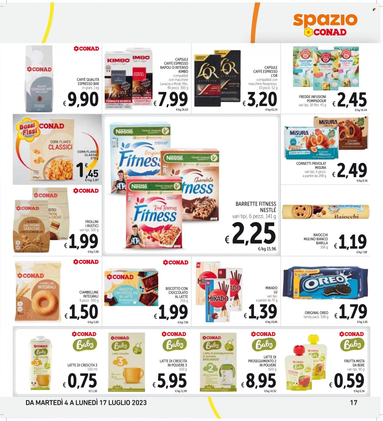 Volantino Spazio Conad - 4/7/2023 - 17/7/2023. Pagina 17